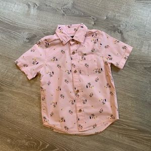 Short sleeve button down